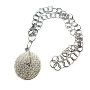 GC Silver Stainless Steel Women's Necklace